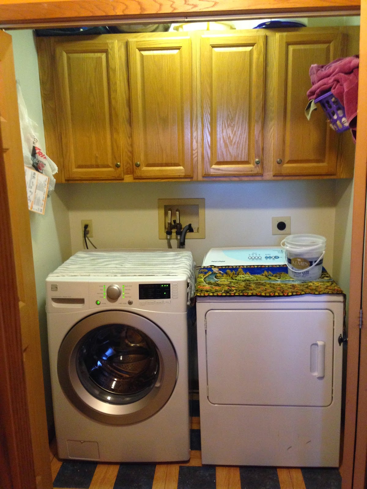 Mrs. Mik's Blog . . . A Day in the Life NEW Washing Machine!